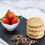 Einfache Schokoladenkekse Rezept - beste Chocolate Chunk Cookies - Kekse mit Schokostückchen - Schoko-Kekse aus Amerika, amerikanische Kekse selber backen