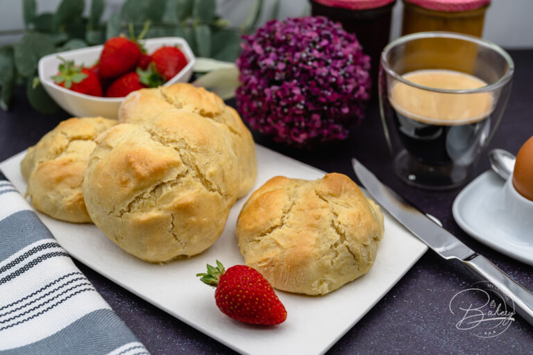 Buns without yeast - Quick Sunday rolls in 20 minutes - Recipe bread rolls without yeast - Simple Sunday rolls in 20 minutes - always succeed